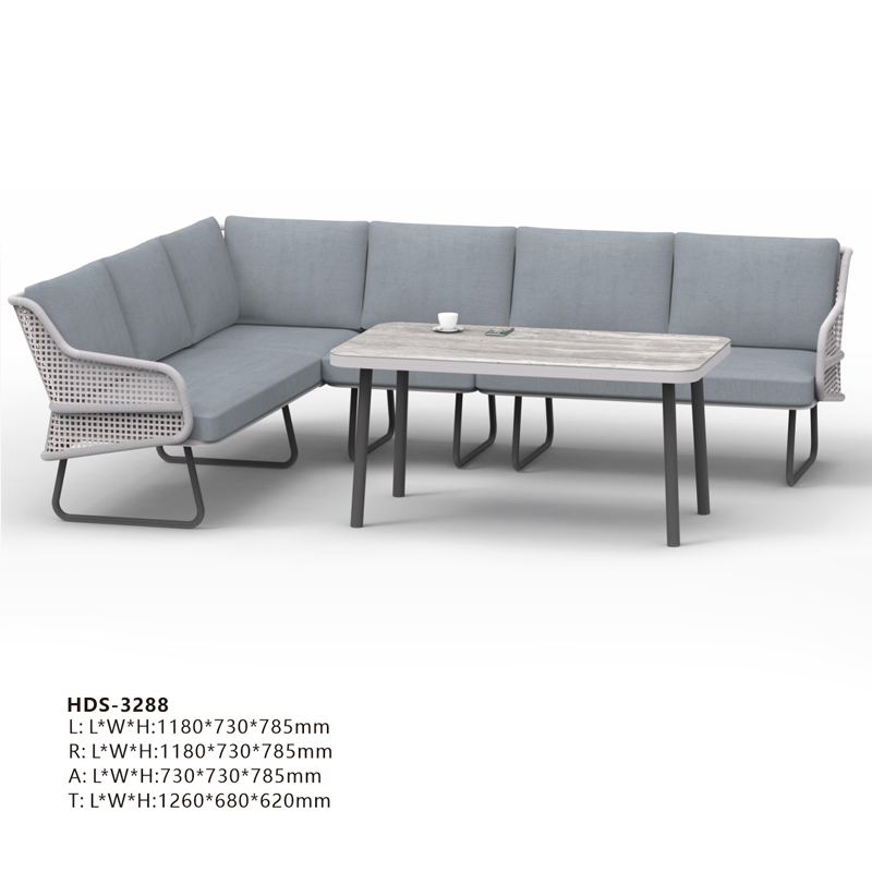 HDS-3288（5 pcs Alum Sofa Sets）